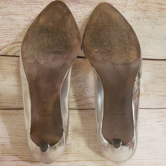 Silver Rebecca Minkoff Heels - Picture 6 of 8